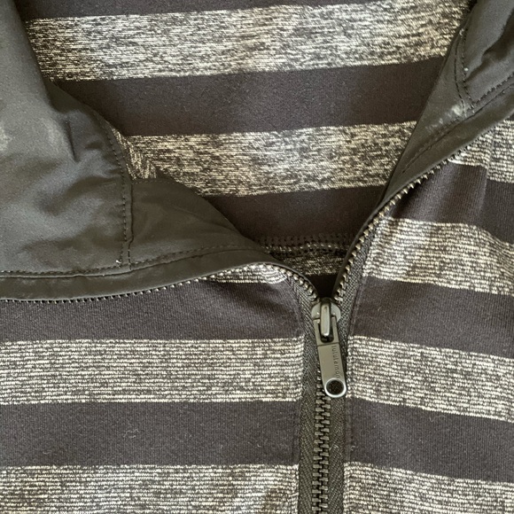Lululemon half zip | men’s size M | black/gray - Picture 2 of 4